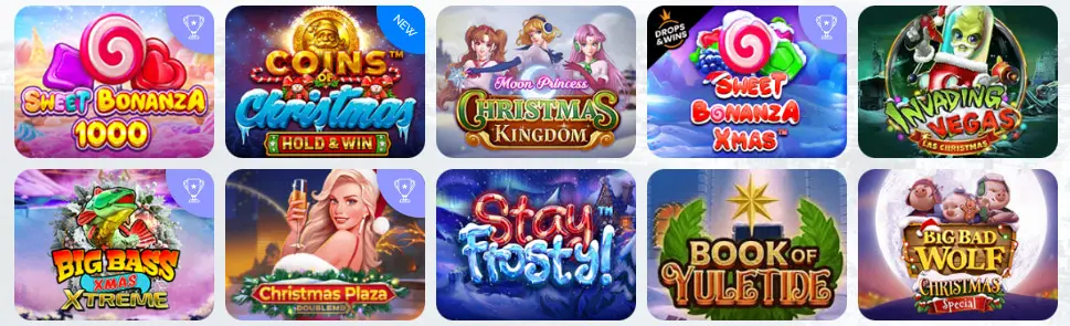 Tous les jeux Spins of Glory Casino