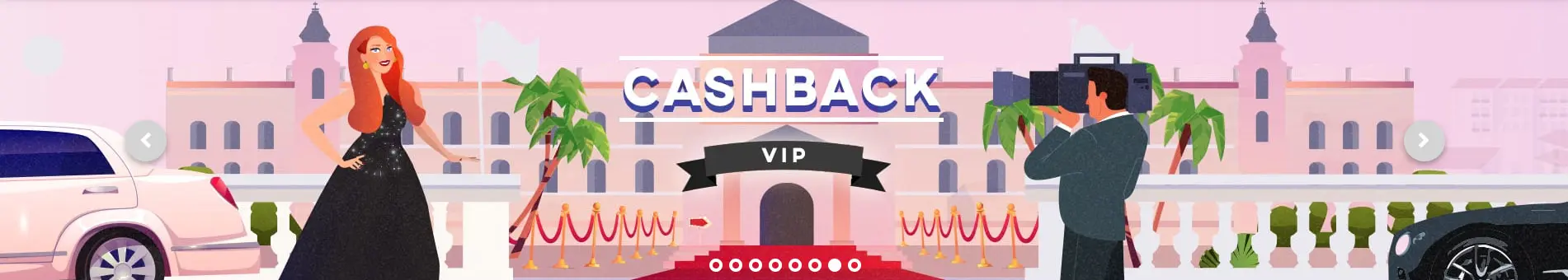 cashback VIP Spins of Glory Casino