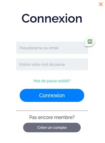 Connexion des membres du Spins of Glory Casino